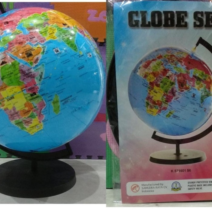 

Terlaris globe set bola dunia plastik globe SALE