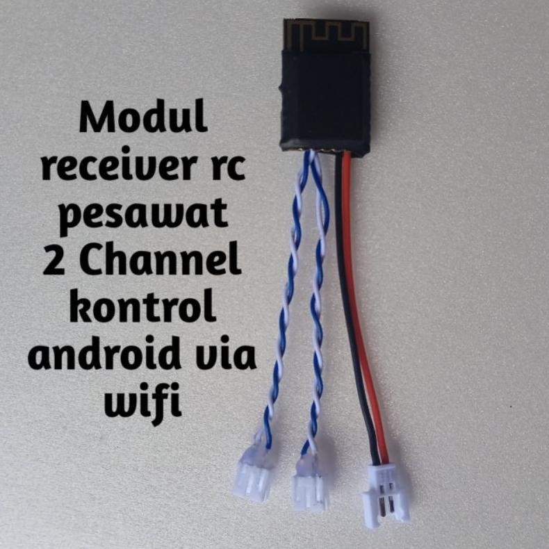 [LARIS] modul wifi receiver rc pesawat mikro 2 channel kontrol android
