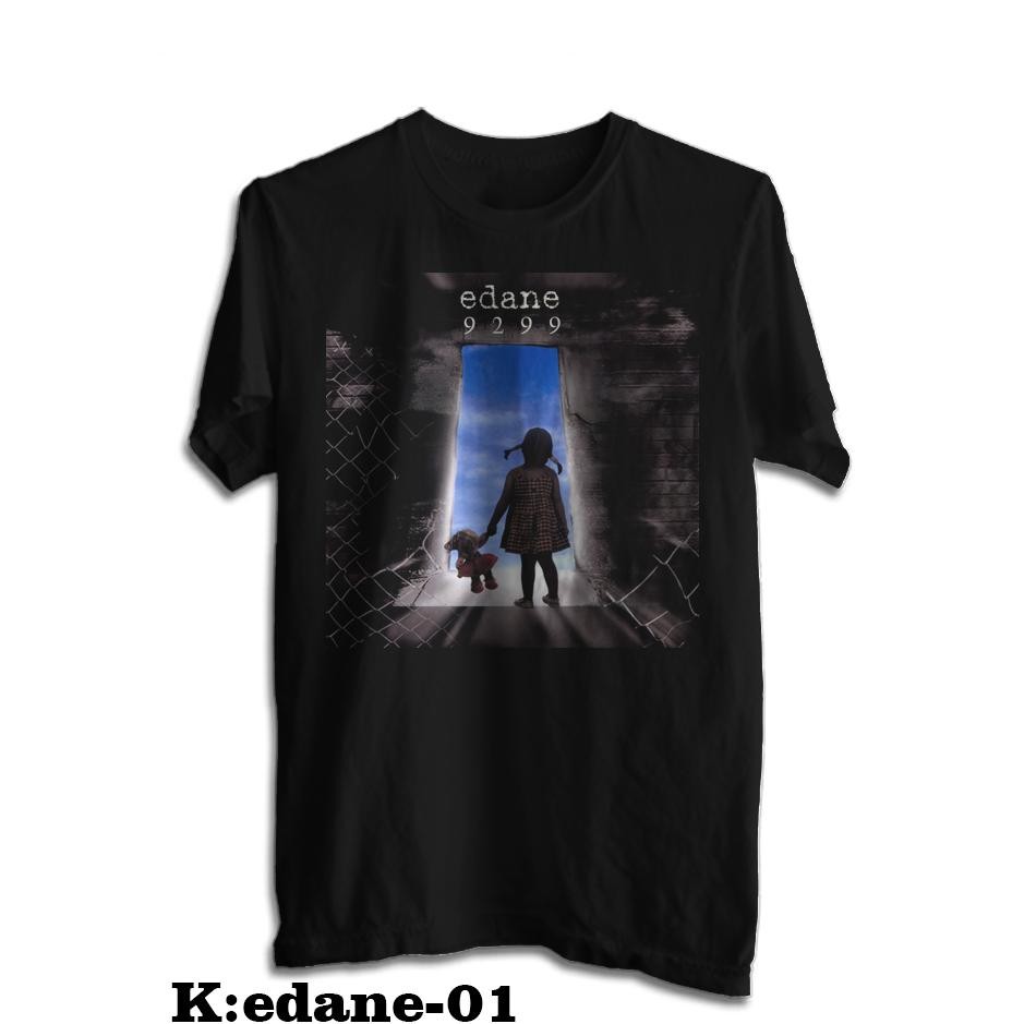 Promo Kaos Band Edane  T-Shirt Musik Rock Edane