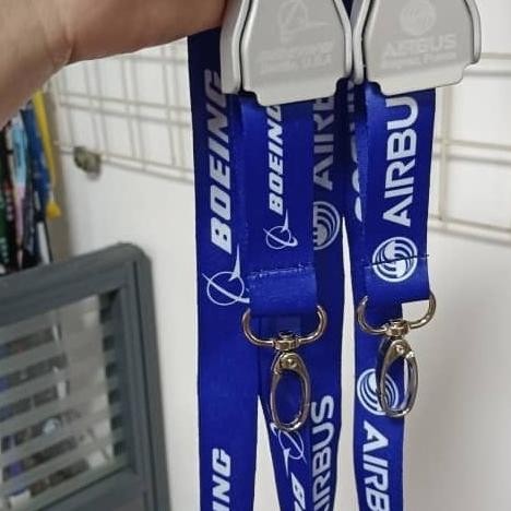 

HARGA DISC - Lanyard Boeing Printing Original Dengan SeatBelt