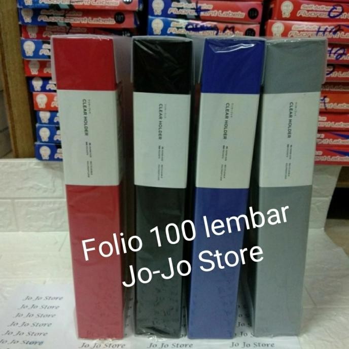 

NEW Clear Holder/dokument keeper/display book Folio/ F4 100 lembar Daiichi
