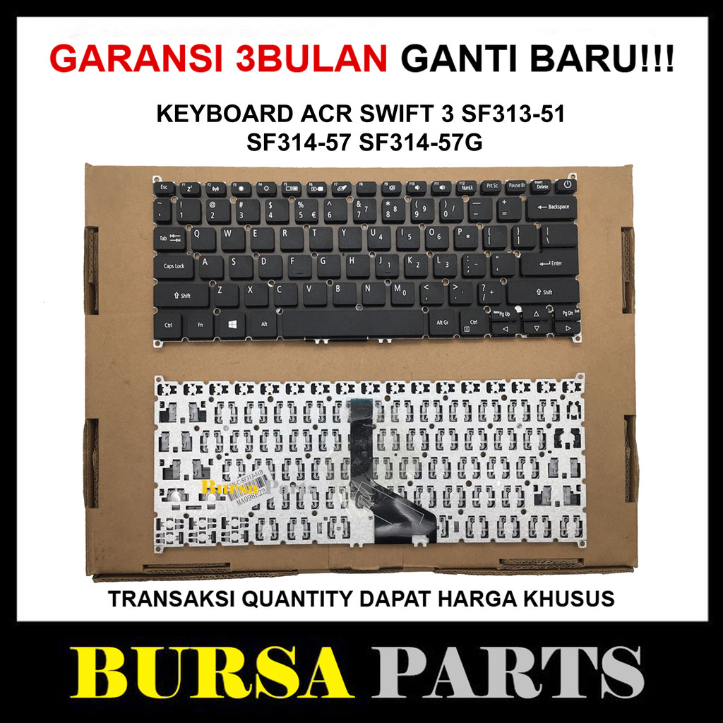 Keyboard Untuk Acer Swift 3 SF313-51 SF314-57g SF314-57