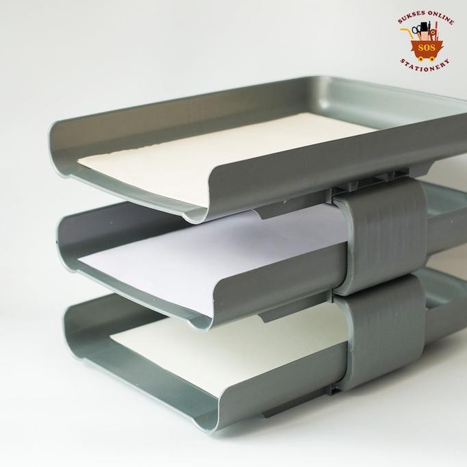 

SOS Executive Tray MICROTOP 803 / Rak Dokumen / Rak Kertas / Rak Susun
