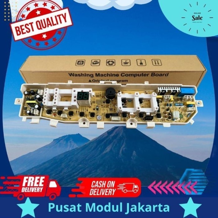 DISKON SAMSUNG WA70H4200SG / WA70H4200SG/SE Modul pcb mesin cuci