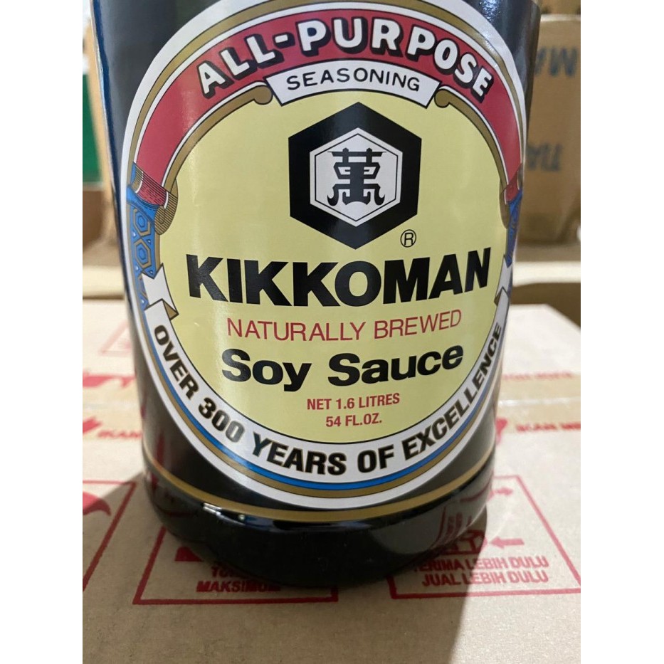 

Kikkoman Soy Sauce / Kecap Asin Jepang 1.6 Liter