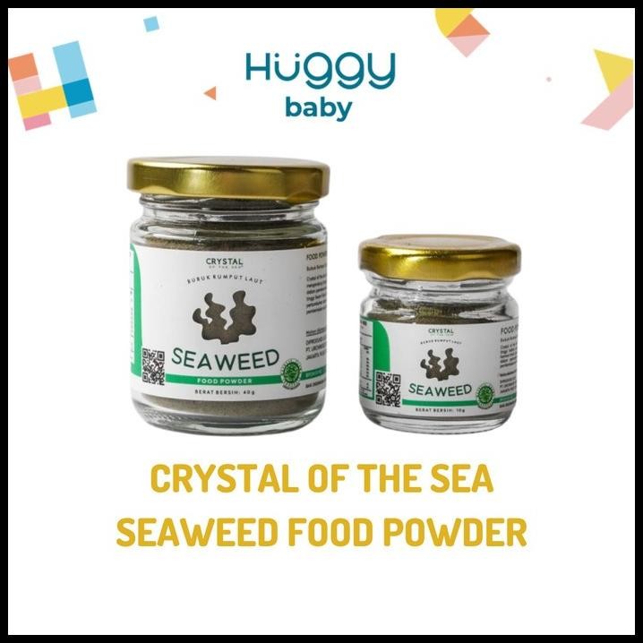 

Crystal Of The Sea Seaweed Food Powder | Bubuk Rumput Laut Kaldu Mpasi
