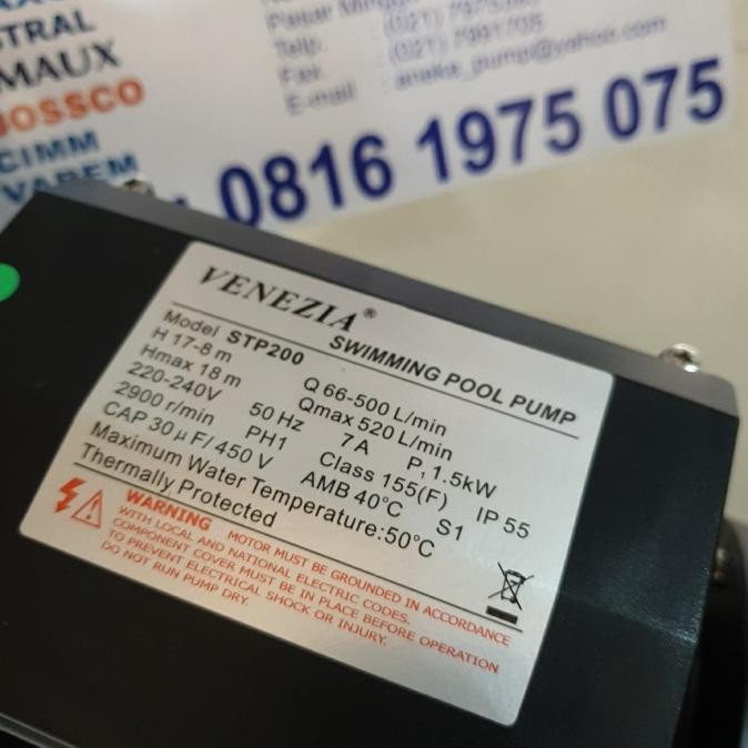 Pompa Kolam Renang Venezia Stp200 Venezia Stp 200