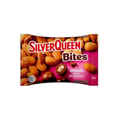 

SILVERQUEEN BITES 30GR ALMOND - 041374