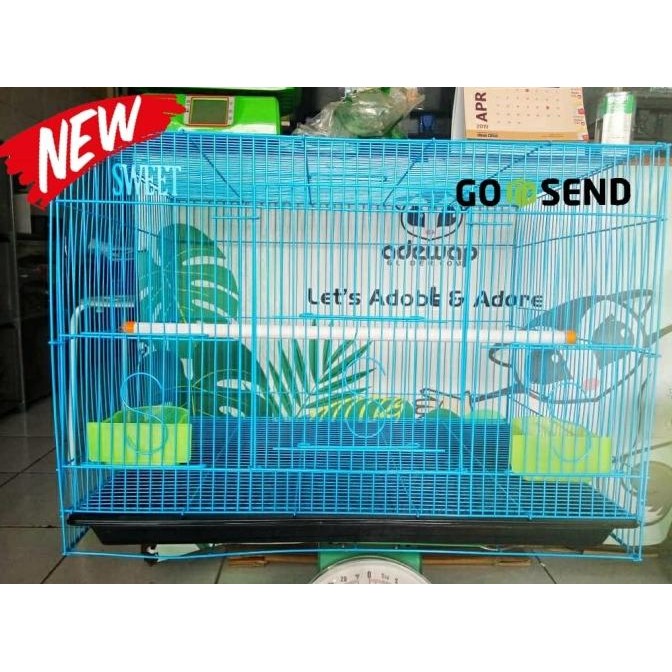Kandang Sugar Glider Kelinci Tupai Burung Kenari Lovebird Ukuran Besar