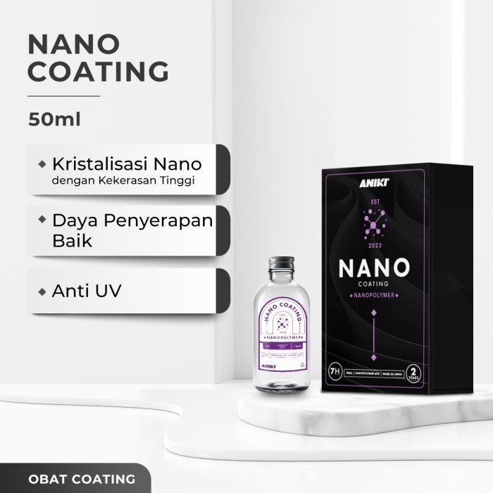 Aniki Nano Coating 50ml - Coating mobil / Coating Motor
