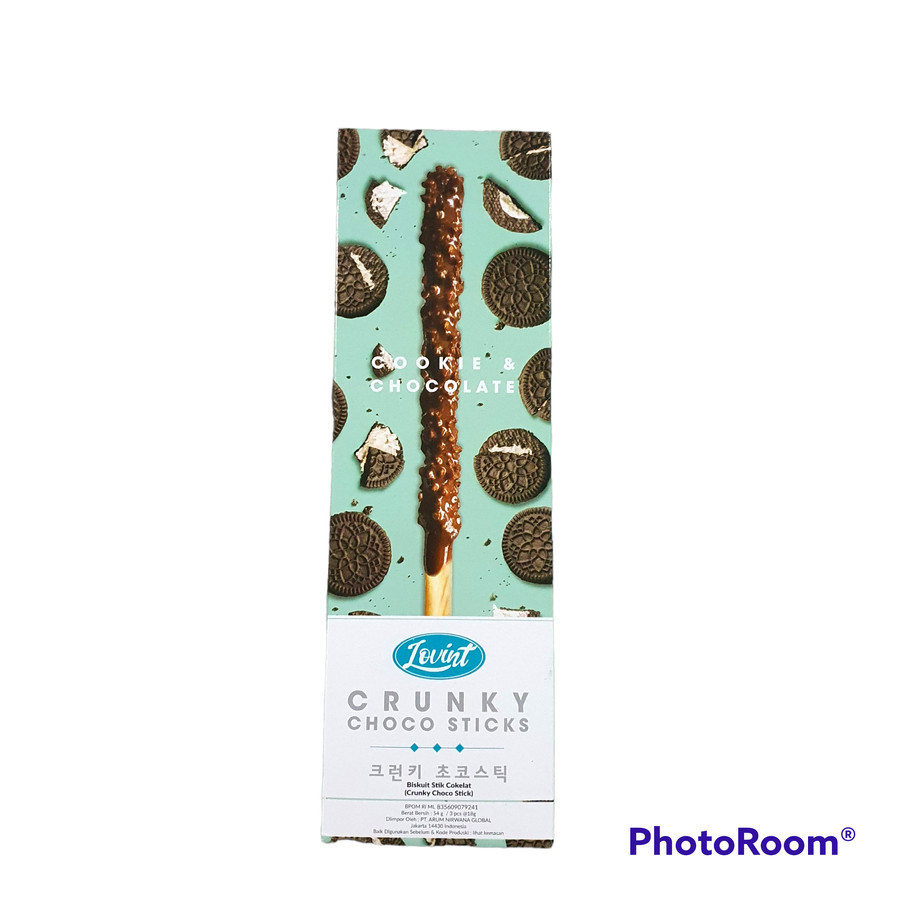 

Lovint Cruncky Choco Sticks 54G