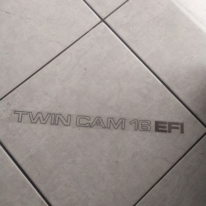 sticker side bidy twin cam 16 efi