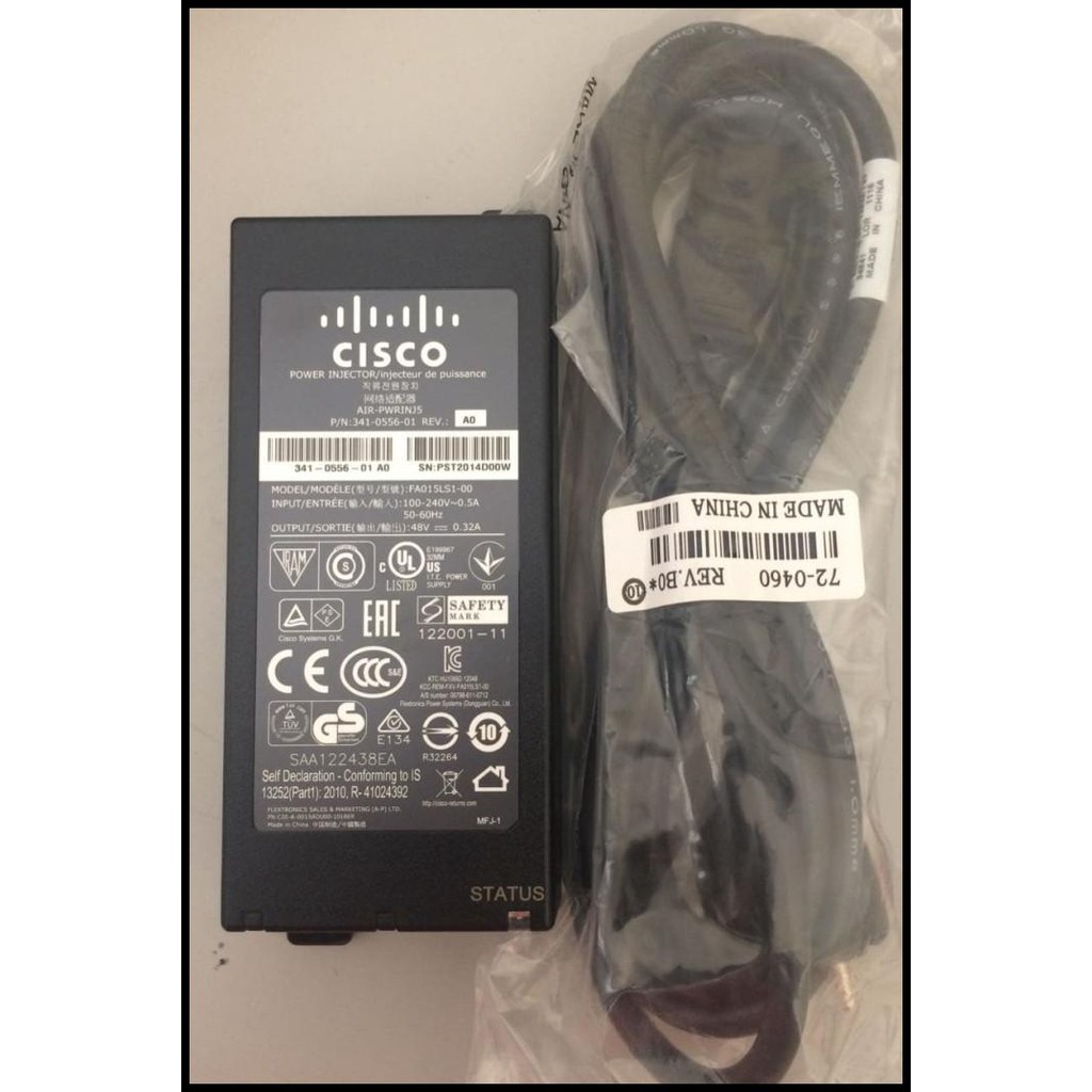 Adaptor-Poe Power Injector Air Pwrinj5 Cisco