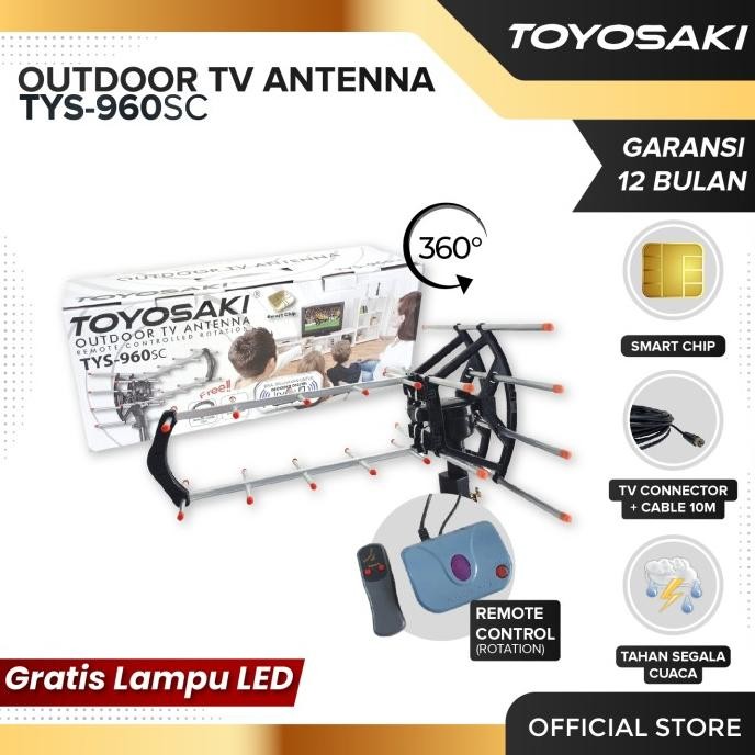 Toyosaki Antena TV Digital OUTDOOR TYS 960 SC