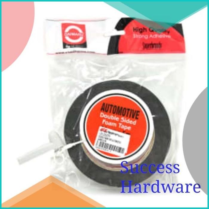 

DAIMARU DOUBLE TAPE OTOMOTIF 0,2X5M DOUBLE FOAM TAPE AUTOMOTIVE 140BZ