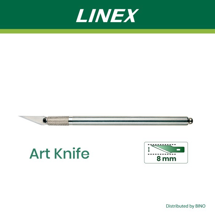 

Terlaris LINEX-CK200 ART KNIFE WITH 8MM BLADE #4801 00 SALE