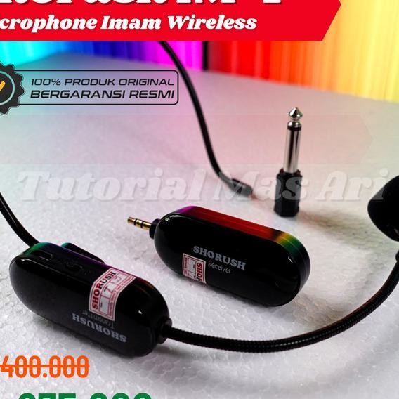 Shorush Im-1 Krofon Imam Masjid | C Bando Wireless Mc