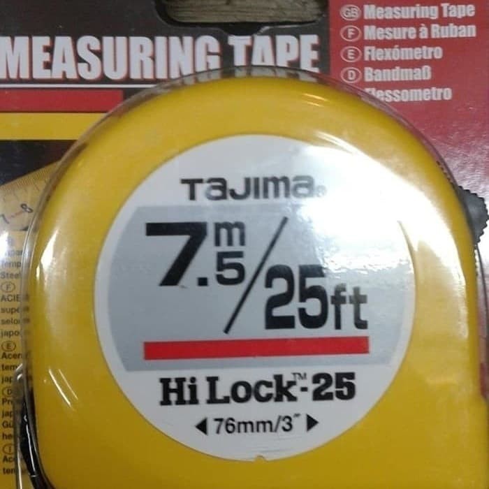 Meteran Tajima 7.5 Meter