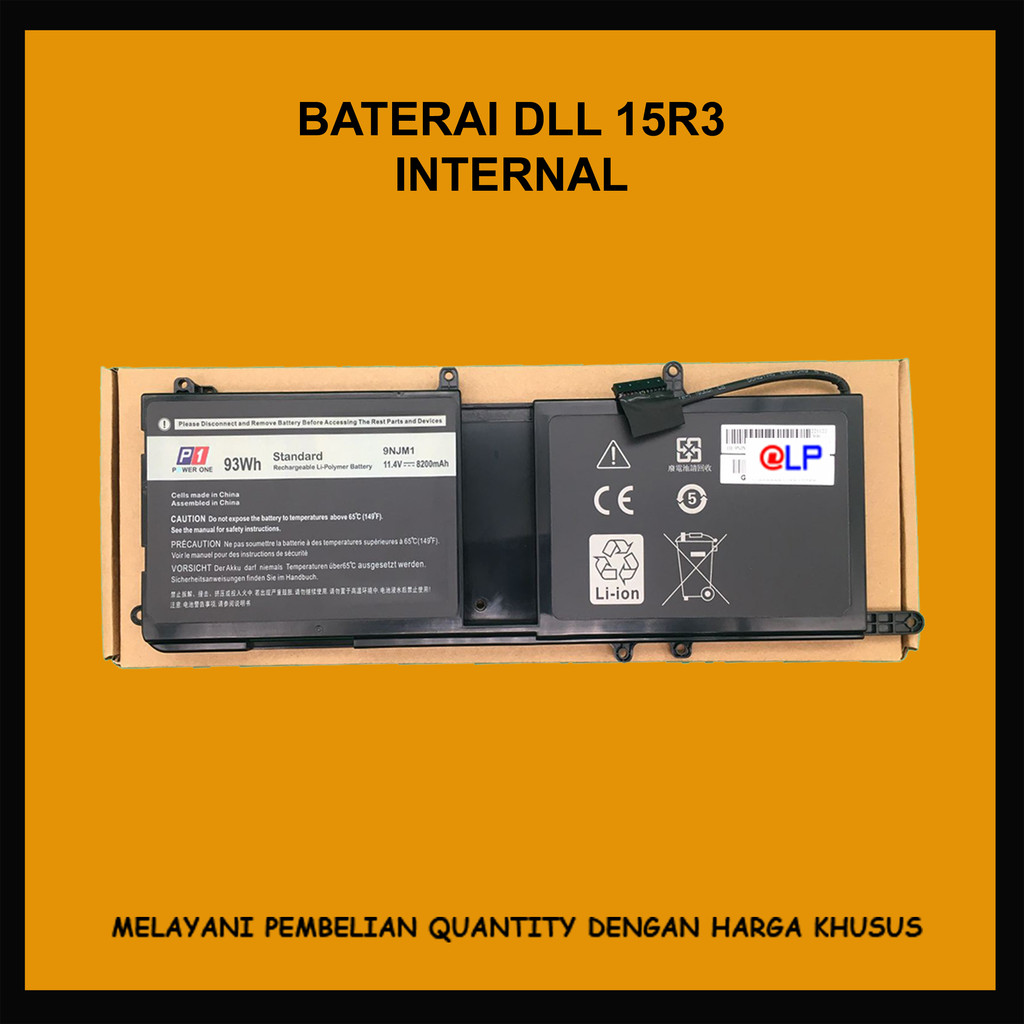 Baterai DLL Alienware 15 R3 44T2R 9NJM1