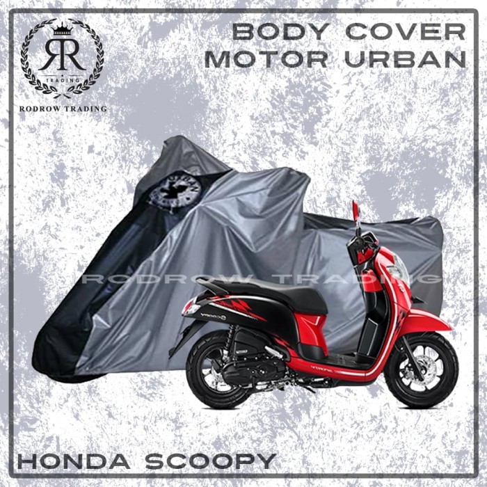 Cover Motor Urban Ukuran Standar Scoopy / Sarung Motor Urban Scoopy
