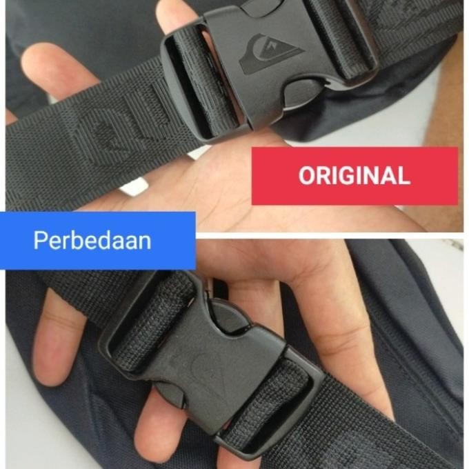 Quiksilver 100% Original Waistbag Tas Pinggang/Slempang Waist bag pria