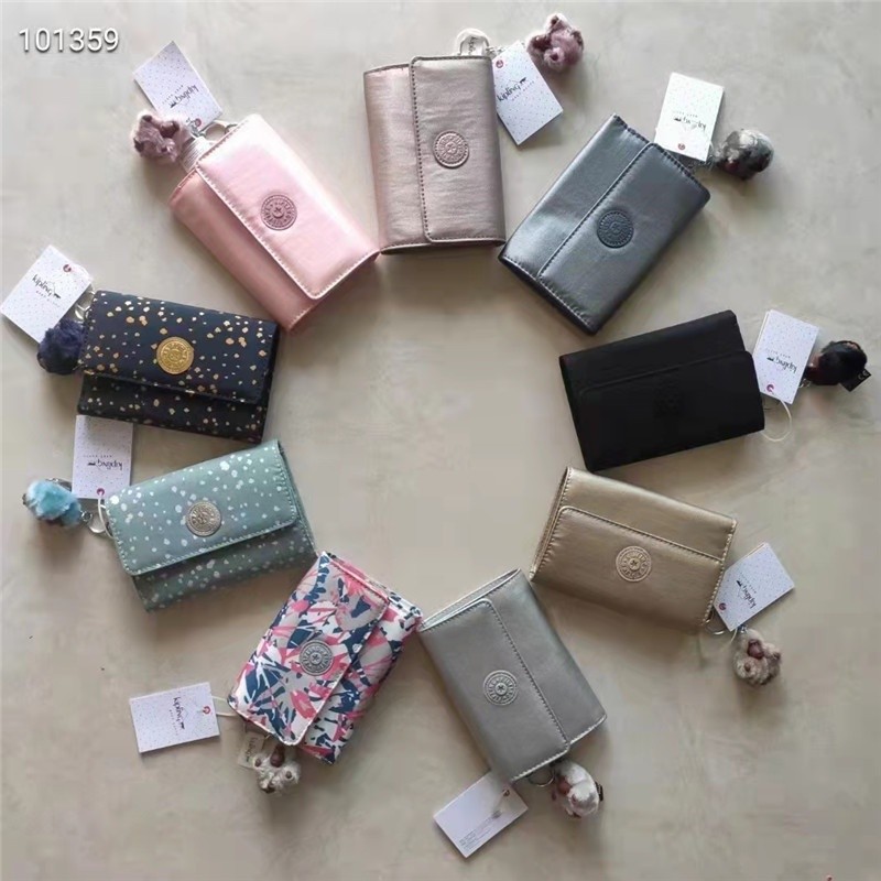 Dompet Lipat Tiga Tahan Air Wanita KIPLING Dengan Slot Kartu |0D0C7A1A|