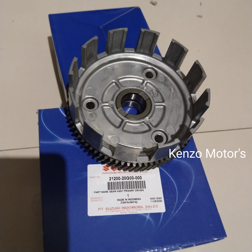 [21200-20G00-000] Gir / Rumah Kopling  GEAR ASSY PRIMARY DRIVEN - SHOGUN R-FD125