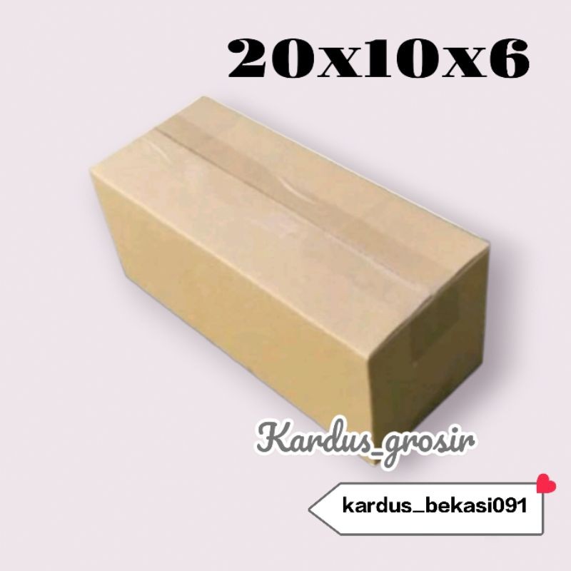 

kardus packing 20x10x6