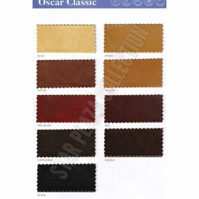 Kulit Sintetis Sofa / Jok / Kursi Regency Motif Bercak - Oscar Classic