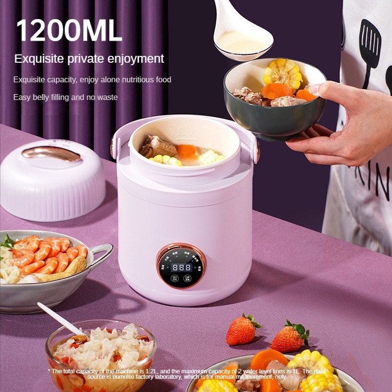 Kompor Portabel Panci Masak Listrik Mini Portabel Pemanas Ketel Listrik Kecil Multifungsi Kompor Lis