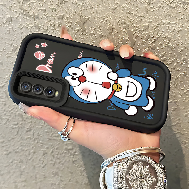 Casing Hp VIVO Y20 Y20s Y20i Y20T Y12s Y12a Y30G Y11s Case Casing HP pola Doraemon Kesing Silikon Ce