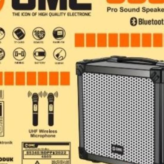 Speaker Karaoke Portable Gmc 888S 10Inci