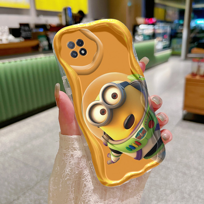 Casing Hp Untuk OPPO A73 5G OPPO A72 5G OPPO A53 5G Case HP casing pelindung Softcase ponsel Minion 