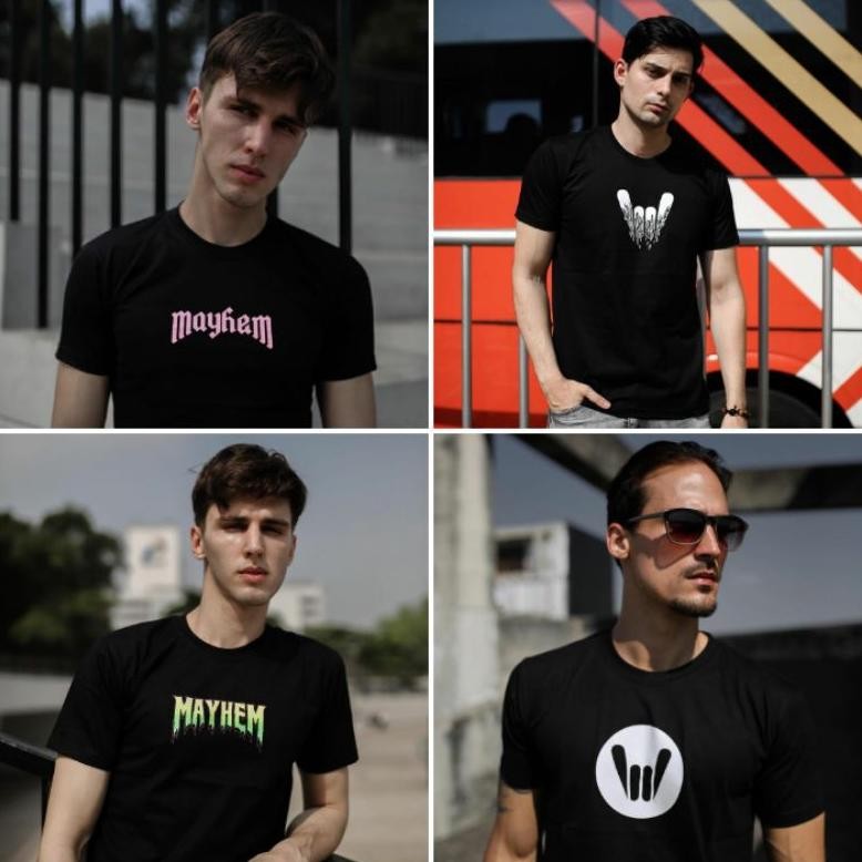 Kaos Mayhem T-Shirt Mayhem Apparel T-Shirt Mayhem Bali