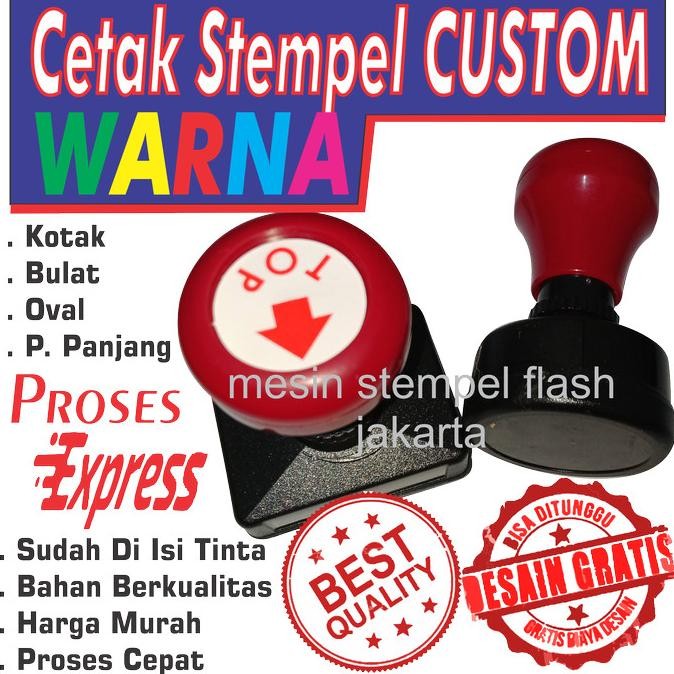 

Sale Cetak Stempel Custom