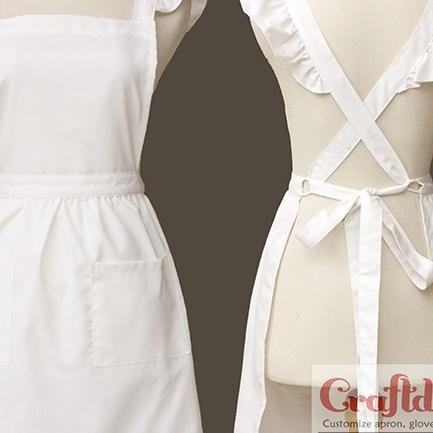 Celemek/Apron French Maid - Putih