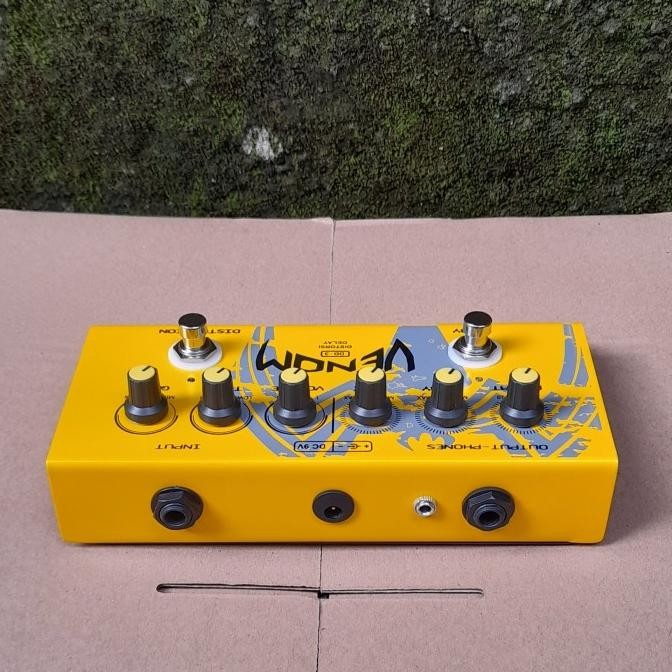 Efek Gitar Distorsi & Delay