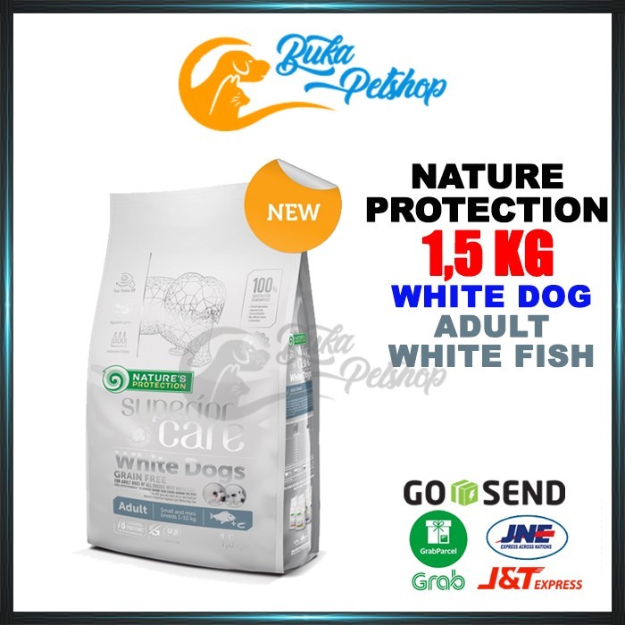 Nature Protection White Dog 1.5Kg Nature'S Protection