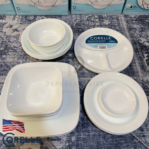 USA Corelle Winter Frost White Loose Item / Corelle Loose / Pingsgan Corelle / Corelle Dinner Set / 