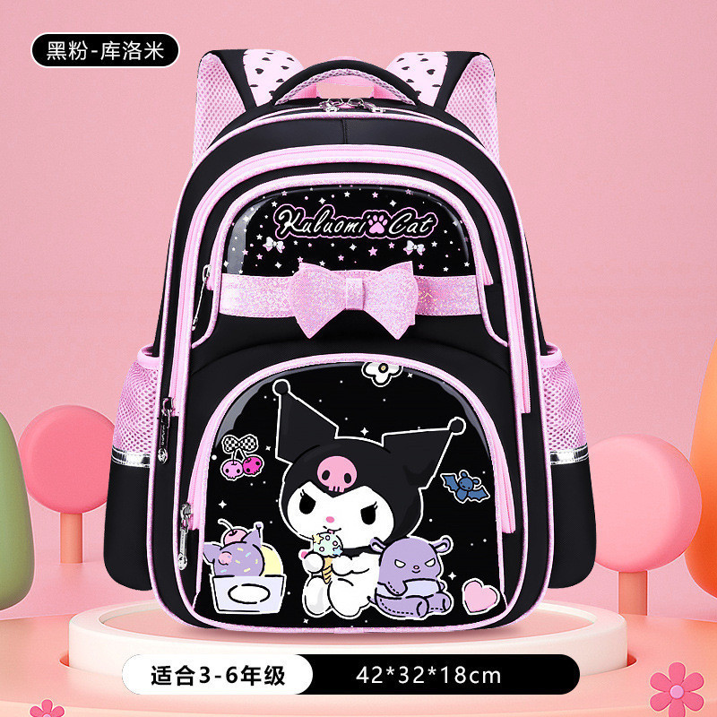 

3D Kelas 1-6 Sanrio Kuromi Melody Cinnamoroll Tas Sekolah Multi-lapis Kapasitas Besar Ransel Siswa Bernapas Tahan Air dan Tahan Aus Tas Kartun Lucu Hadiah Ulang Tahun |BaItxUR3|