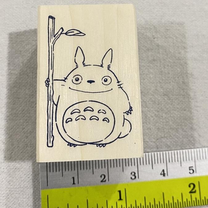 

Sale Stamp Ink Totoro Ghibli Japan Original Stempel
