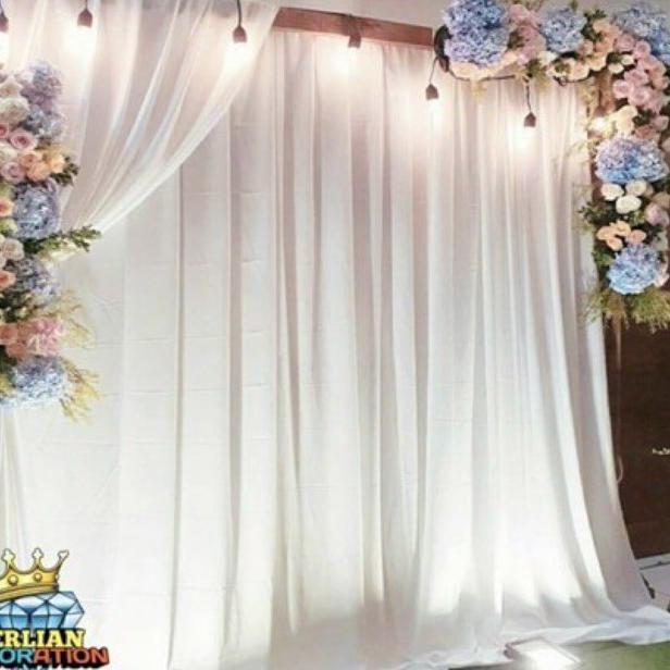 COD Kain Dekorasi Lamaran/ Backrop Lamaran/ Wedding/ Dekor Lamaran/ Kain Dekorasi Lamaran/ Kain Deko