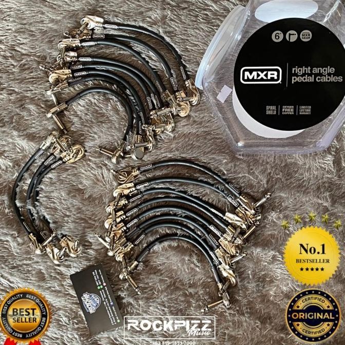 MXR PATCH CABLE PANCAKE RIGHT ANGLE