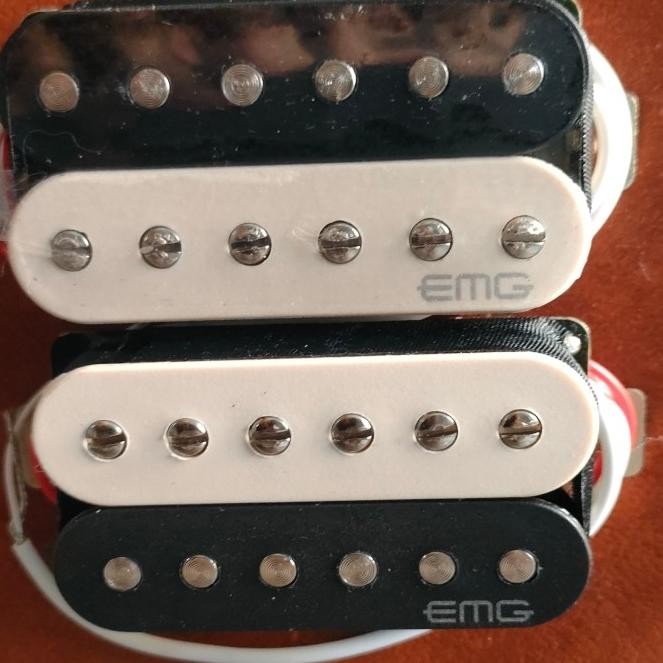 emg retro active HH pickup gitar elektrik