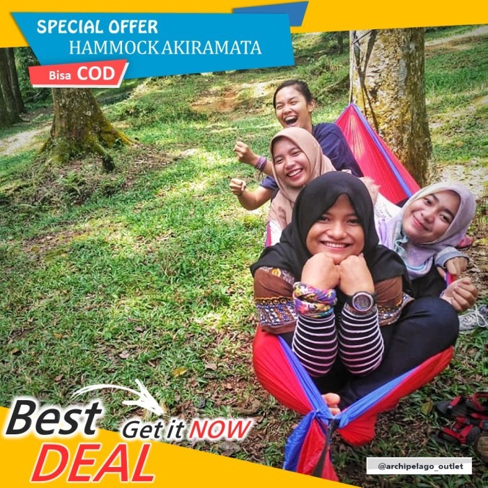 READY Hammock Akiramata Beban Max 350KG TERBARU