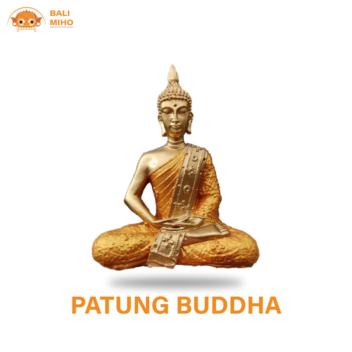 Sani - Patung Buddha 30 Cm/Patung Budha Kepala Runcing/Patung Buddha Thailand
