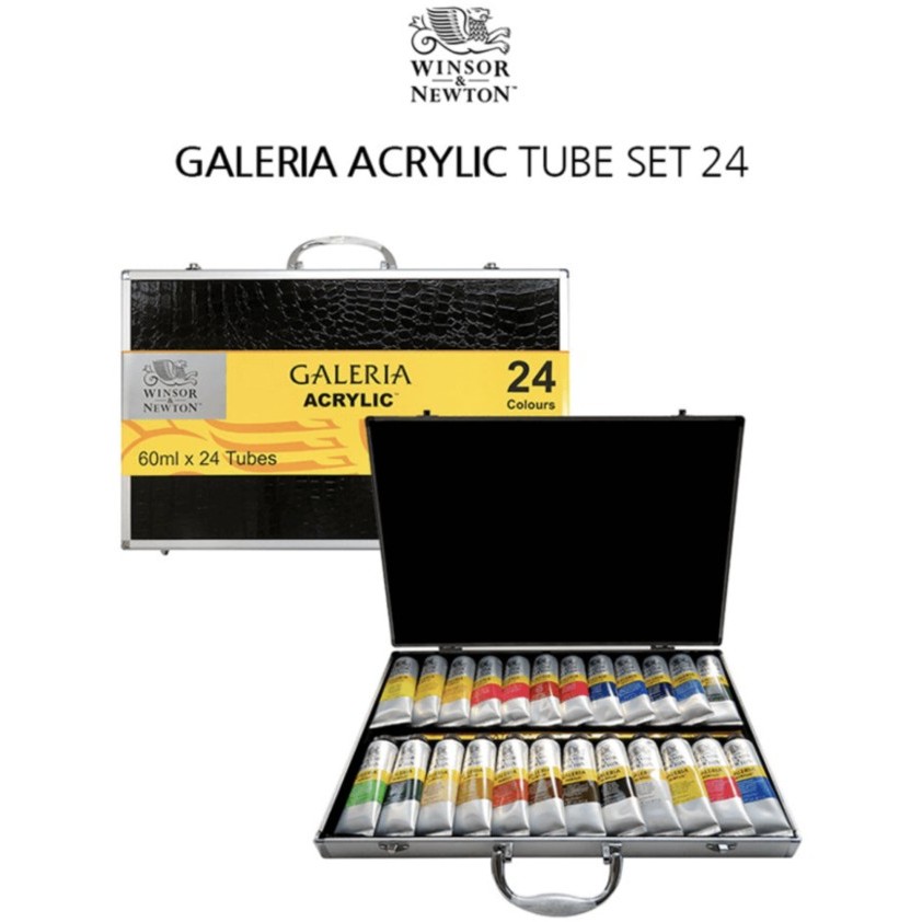 

promo! Winsor and newton galeria acrylic 60ml 24color