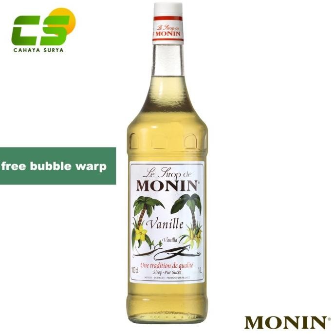 

Monin Syrup/Sirup - Vanilla Syrup 1000 ml / 1 Liter