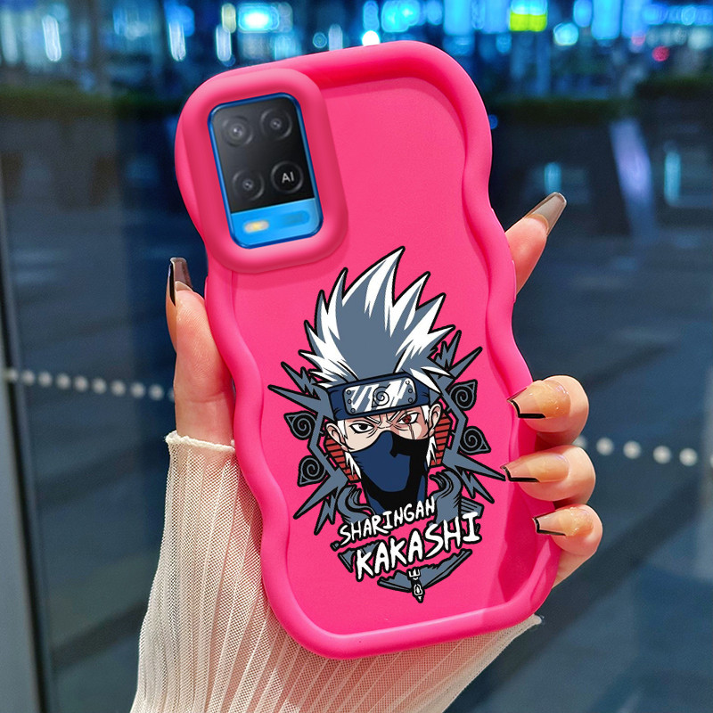 Casing Hp Untuk OPPO A54 Case Casing Softcase sarung pelindung silikon pola kartun Naruto HP Kesing 