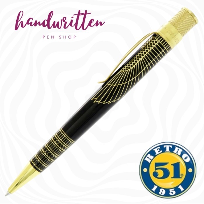 

RETRO 51 Tornado Rollerball Ballpoint Pen Cleopatra/ Pulpen